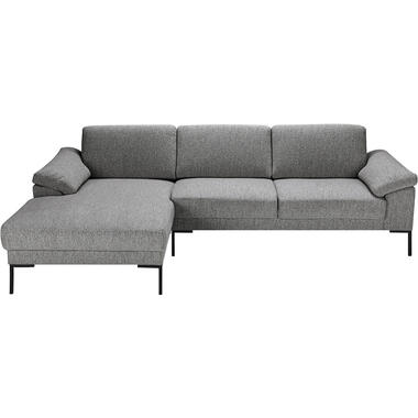 Zetel Tom met chaise longue rechts - Monza - grijs product