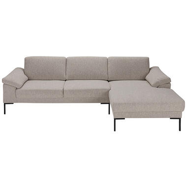 Zetel Tom met chaise longue links - Java - beige product