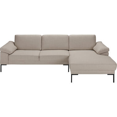 Canapé Tom avec chaise longue gauche - Basel - beige product