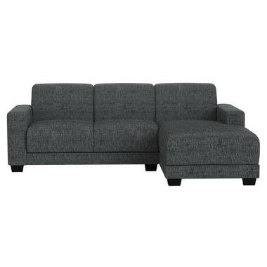 Zetel Aberdeen met chaise longue rechts - Kansas - grijs product