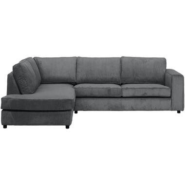 Hoeksalon Stuttgart links - antracietkleur product