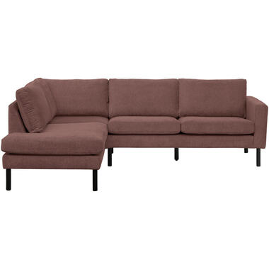 Hoeksalon Collin links - bruinrood product