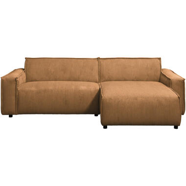 Canapé d'angle Brooklyn avec chaise longue droite - Soop - brun rougeâtre product