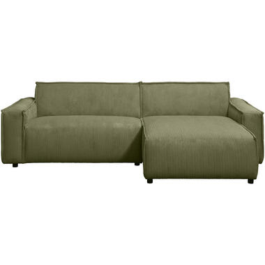 Hoeksalon Brooklyn met chaise longue rechts - Soop - groen product