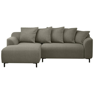Canapé Elsa avec chaise longue gauche - tissu Eden - moka product