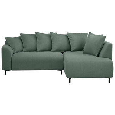 Hoeksalon Elsa rechts - stof Eden - saliegroen product