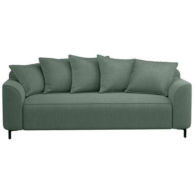 Zetel Elsa 3-zits - stof Eden - saliegroen product