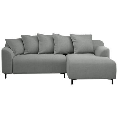 Zetel Elsa met chaise longue rechts - stof Eden - grijs product