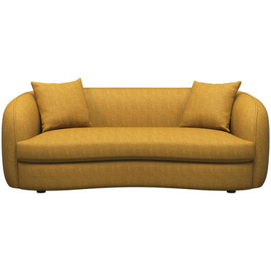 Canapé Enzio 3,5 places - tissu Elephant - jaune ocre product