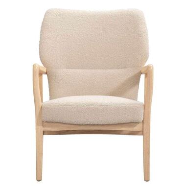 Fauteuil Mila - stof - wit product