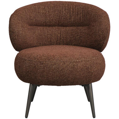 Fauteuil Rolf - stof - bruinrood product