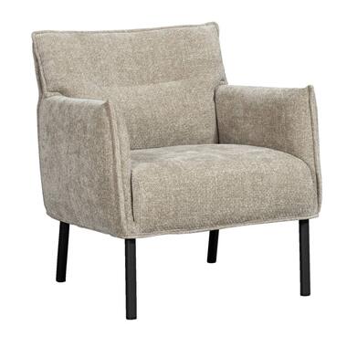 Fauteuil Teun - tissu - taupe product