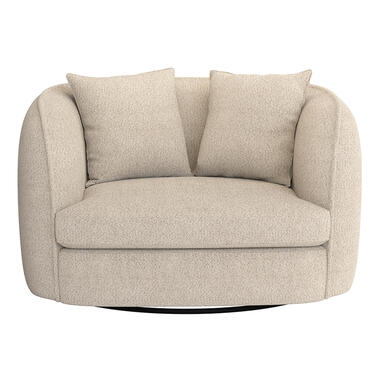 Loveseat Enzio - stof Wales - taupe product