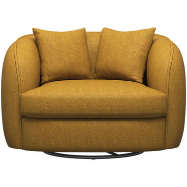 Loveseat Enzio - stof Elephant - okergeel product