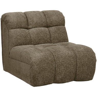 Fauteuil pivotant Beau - tissu Raven - brun product