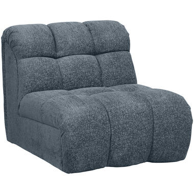 Fauteuil pivotant Beau - tissu Raven - bleu foncé product