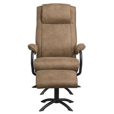 Relaxfauteuil Vic incl. hocker - taupe product