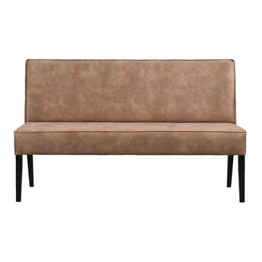 Banquette Casey - micro-cuir taupe - 180 cm product
