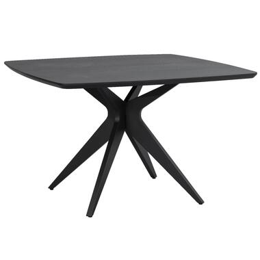 Eetkamertafel Suzanne vierkant - zwart - 120x120 cm product