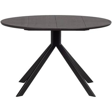 WOOOD table de salle à manger Hux - brun noir - Ø120 cm product
