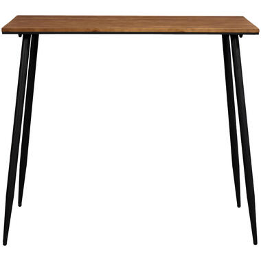 Bartafel Milo - zwart/naturel - 105x120x70 cm