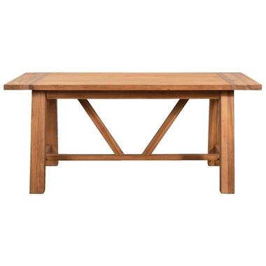 Table de salle à manger Doddy - bois de teck - 78x180x100 cm product