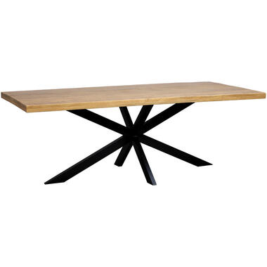 Eetkamertafel Travis rechthoek - mangohout - 78x180x100 cm