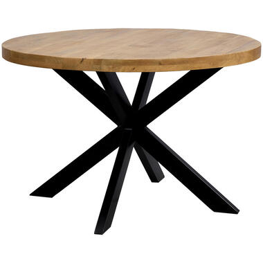 Eetkamertafel Travis rond - mangohout - Ø120 cm