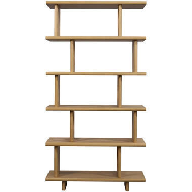 Wandkast Lena - eiken - 181x95x38 cm