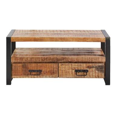TV-meubel Scott - metaal/hout - 50x110x45 cm product