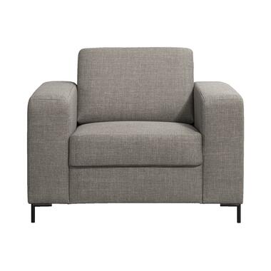 Fauteuil Tom - tissu Basel - gris-brun product