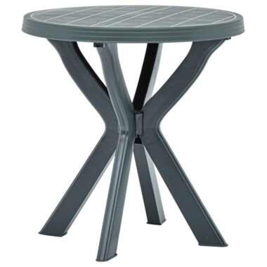 VIDAXL Table de bistro Vert Ø70 cm Plastique product