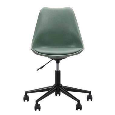 Chaise de bureau Senja - plastique vert - métal noir product