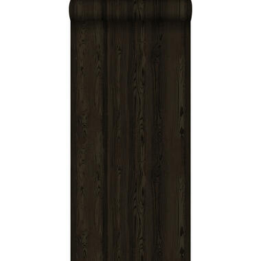Origin behang - hout motief - zwart - 53 cm x 10.05 m product