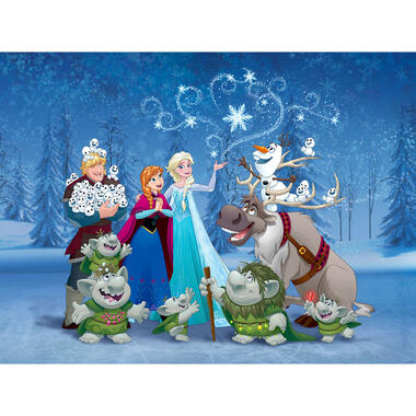 Disney fotobehangpapier - Frozen - blauw - 360 x 270 cm product