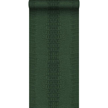 Origin papier peint - peau de crocodile - vert foncé -0.53 x 10.05 m product