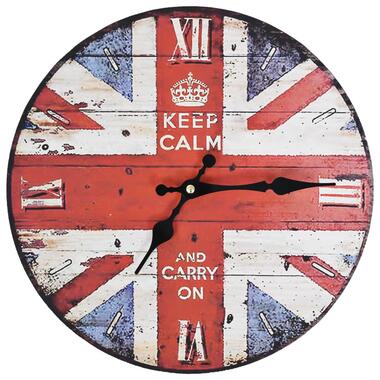 vidaXL Horloge murale vintage Royaume-Uni 30 cm product