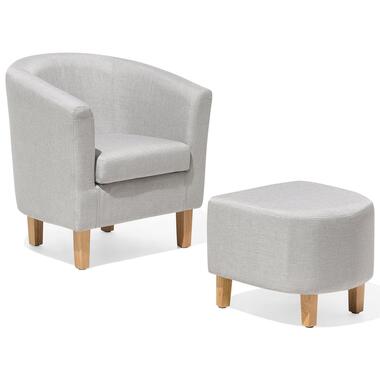 Beliani Fauteuil HOLDEN - Gris polyester product