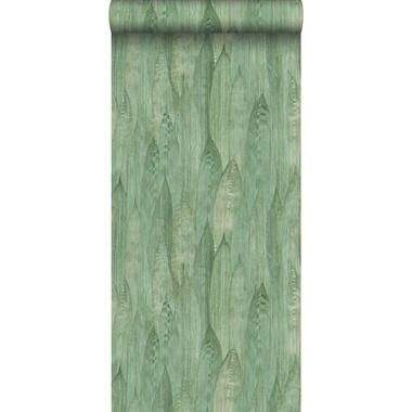 ESTAhome behang - bladeren - celadon groen - 0.53 x 10.05 m product