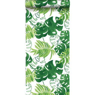 ESTAhome papier peint - feuilles tropicales de jungle peintes product