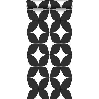 ESTAhome papier peint - motif graphique - noir et blanc product