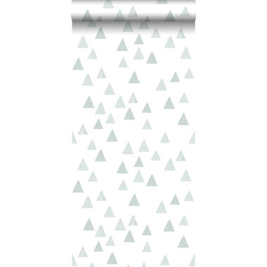 ESTAhome papier peint - triangles graphiques - bleu gris product