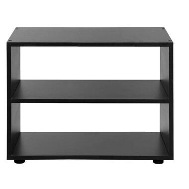 TV-meubel Vancouver - zwart/hout - 45x60x39 cm product