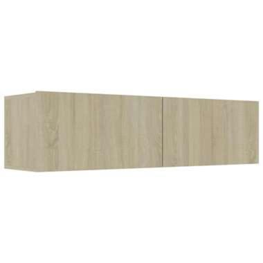 vidaXL Meuble TV Chêne sonoma 120x30x30 cm Bois d’ingénierie product