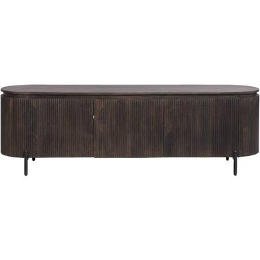 TV-meubel Vito - donkerbruin - 56x180x43 cm product