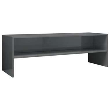 vidaXL Tv-meubel 120x40x40 cm bewerkt hout hoogglans grijs product