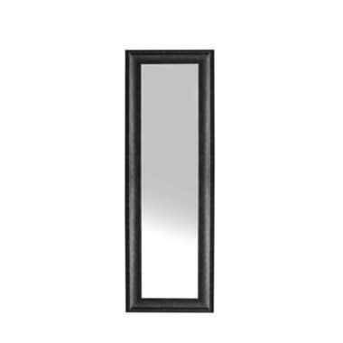 LUNEL L - Wandspiegel - Zwart - Synthetisch materiaal product