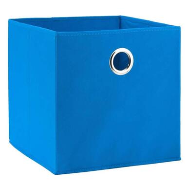 Boîte de rangement Parijs - bleu azur - 31x31x31 cm product