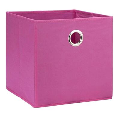 Boîte de rangement Parijs - rose - 31x31x31 cm product