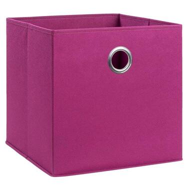 Boîte de rangement Paris - violet - 31x31x31 cm product